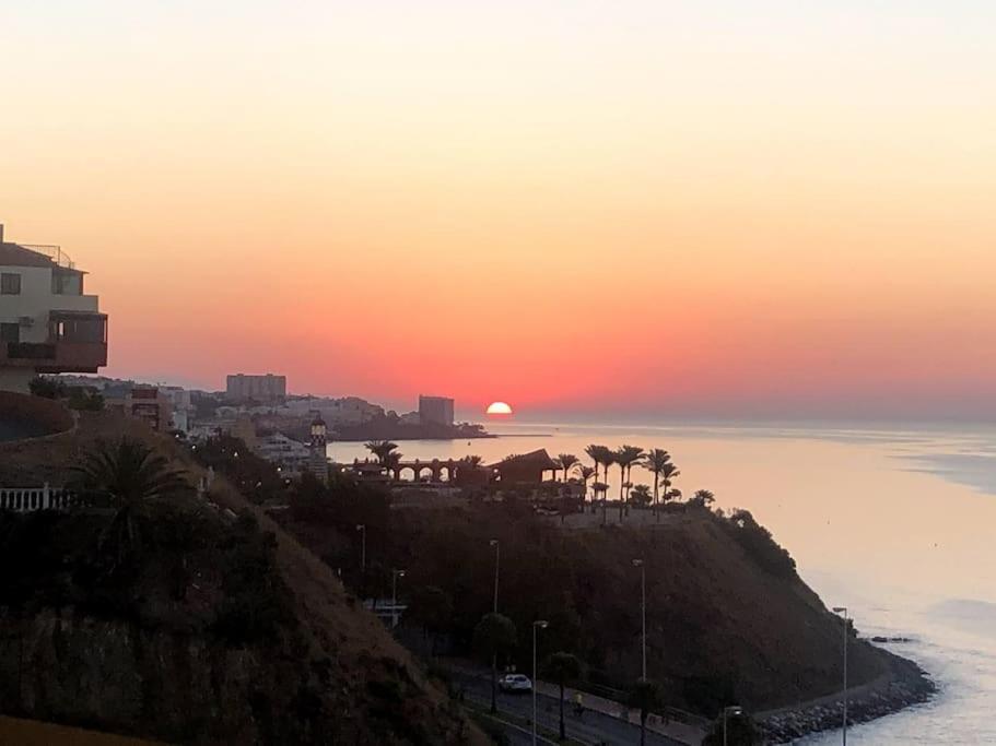 Appartamento Magnificas Vistas Al Mar Benalmádena Esterno foto